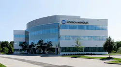 Konica Minolta Canada head office in Mississauga, ON, Canada. Konica Minolta a Japanese multinational technology company.