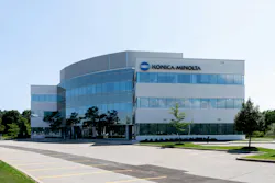 Konica Minolta Canada head office in Mississauga, ON, Canada. Konica Minolta a Japanese multinational technology company. Konica Minolta Canada head office in Mississauga, ON, Canada. Konica Minolta a Japanese multinational technology company.