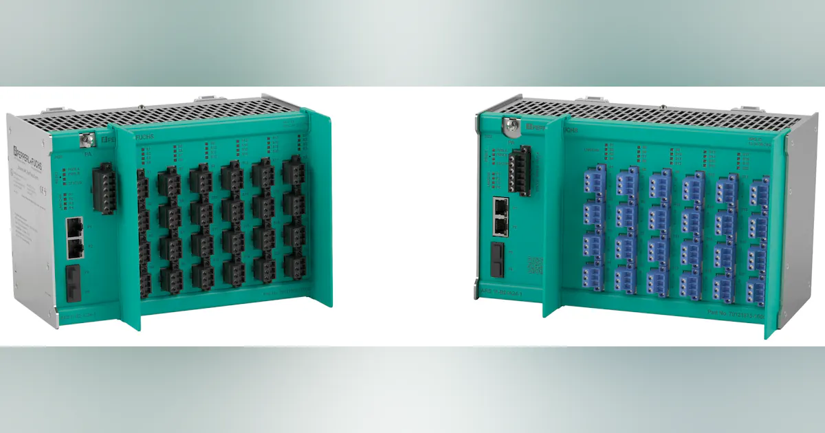 Pepperl+Fuchs Ethernet-APL rail field switches from FieldConnex ...