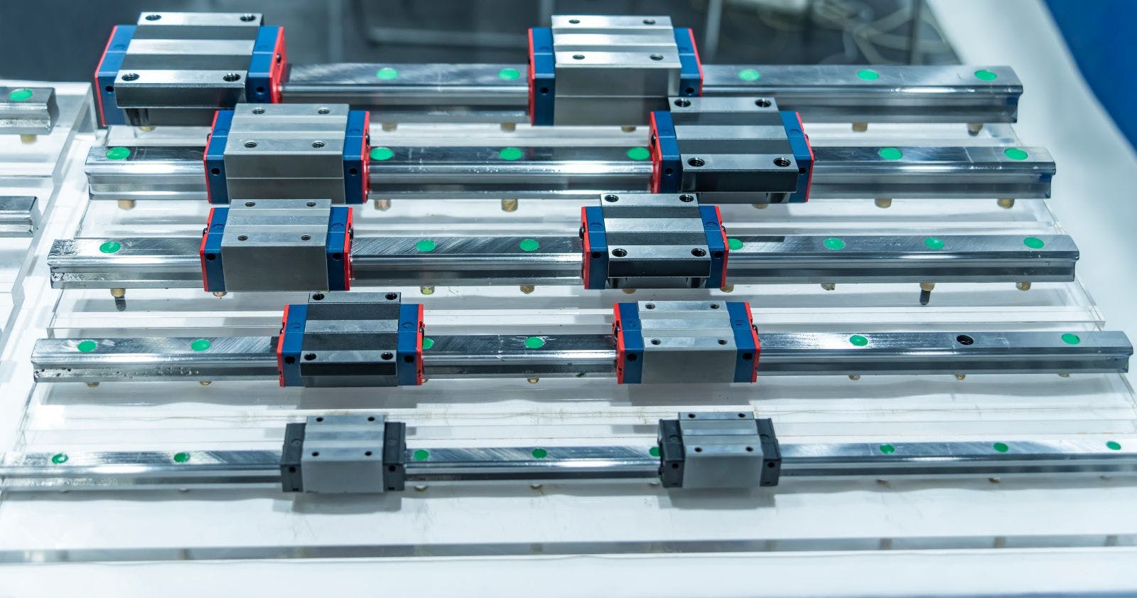 high quality and precision linear ball bearing guide of machine for industrial work