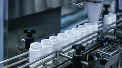 High speed counting and automatic tablet bottling machine in the pharmaceutical industry production line