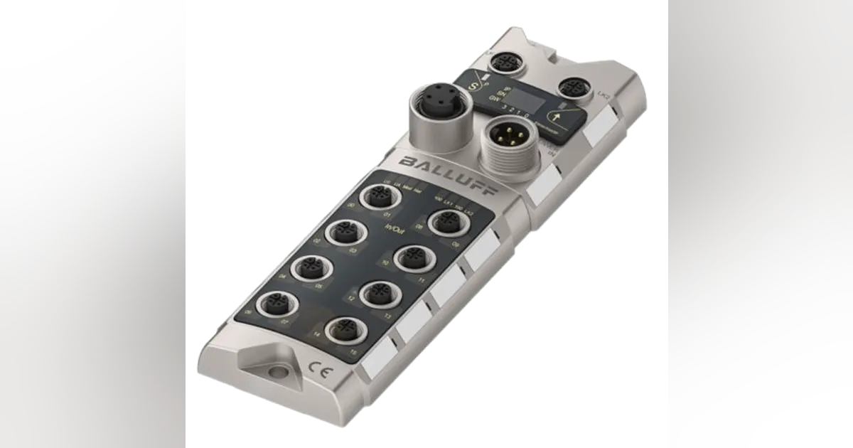 Ff Network Balluff BNI004F network block for Ethernet/IP | Control Design