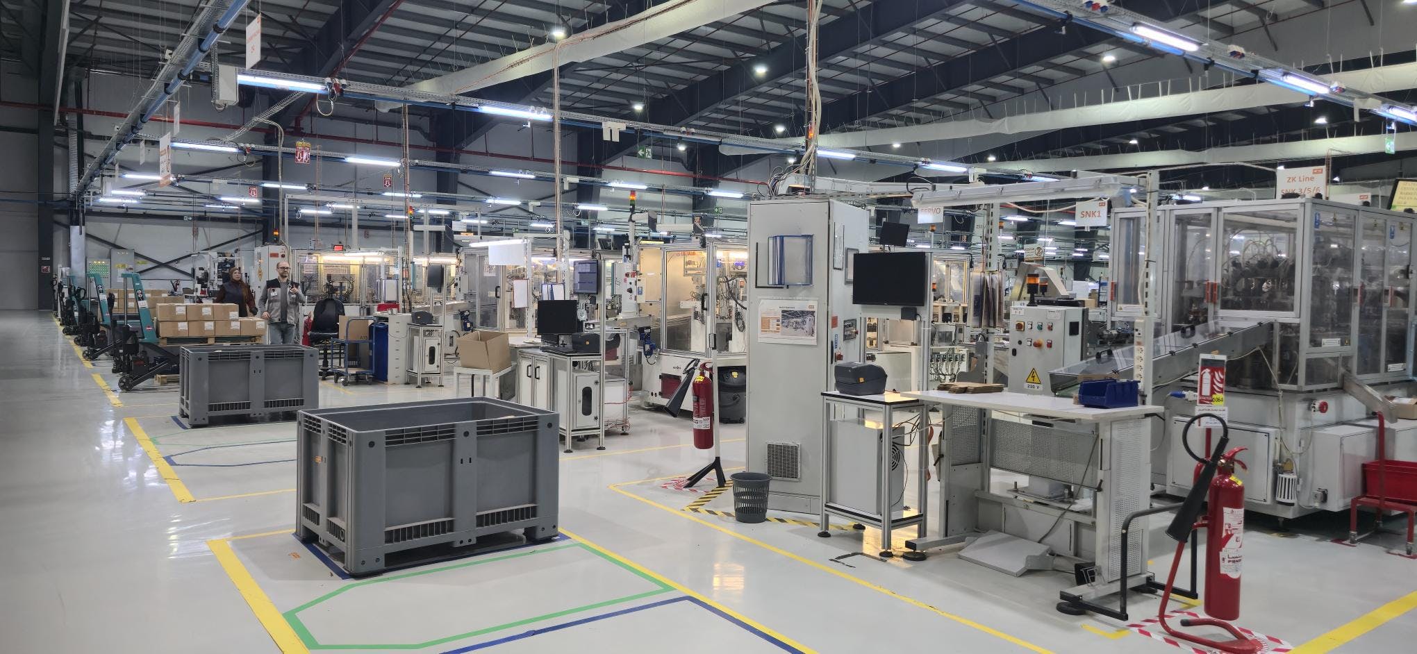 TE Connectivity Tangier facility interior shot