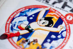 Close up of Astro Boy from a comic book. Close up of Astro Boy from a comic book.