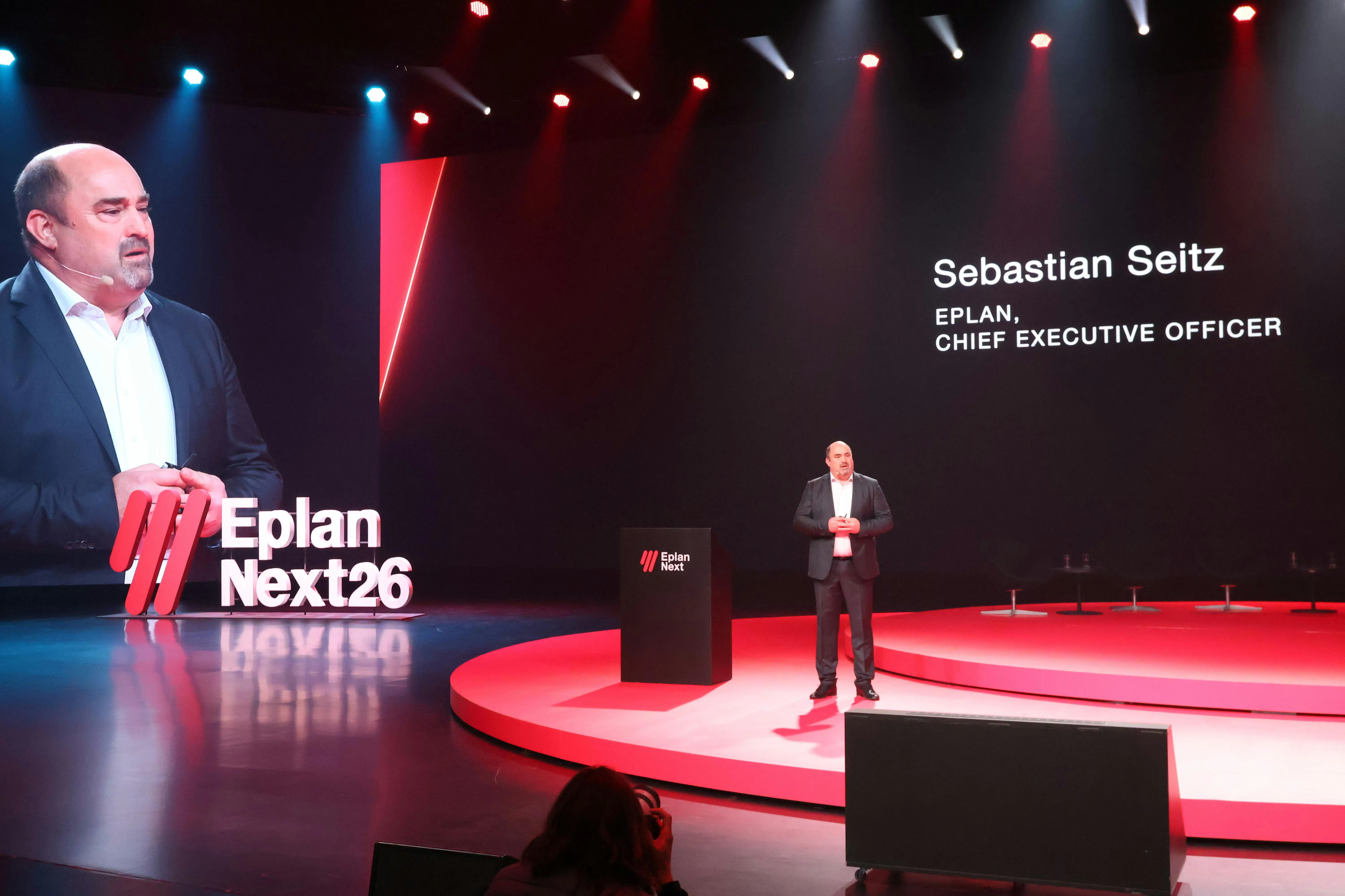 Figure 1: Sebastian Seitz, Eplan CEO. Figure 1: Sebastian Seitz, Eplan CEO.