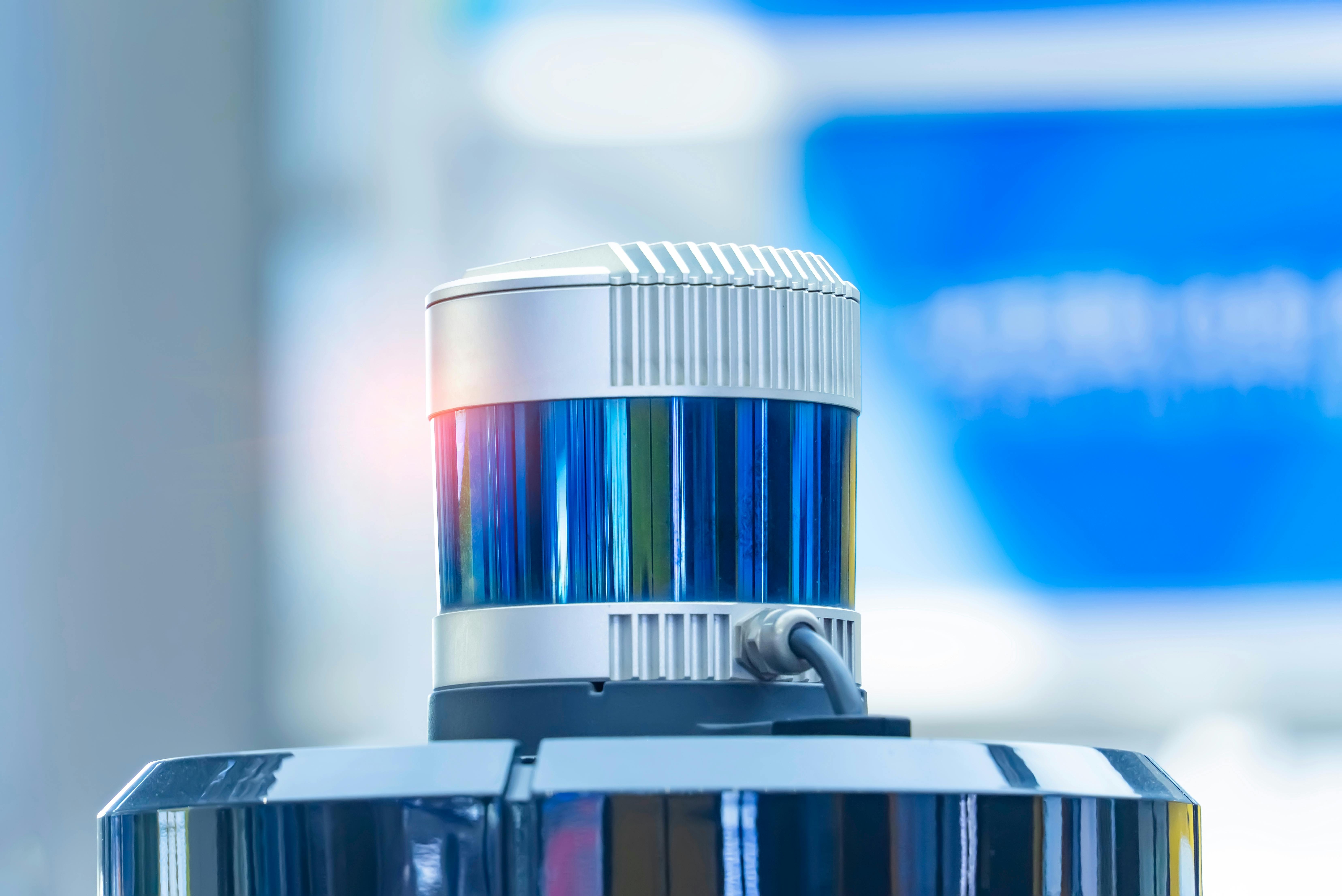 high definition Lidar and camera for self driving car sensor seen