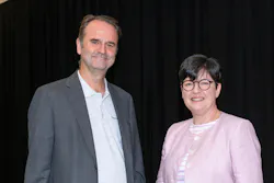 Figure 1: Dr. Mirko Lehmann (left), chief technology officer of the Endress+Hauser Group, and Dr. Christine Koslowski, director of intellectual property rights at Endress+Hauser. Figure 1: Dr. Mirko Lehmann (left), chief technology officer of the Endress+Hauser Group, and Dr. Christine Koslowski, director of intellectual property rights at Endress+Hauser.