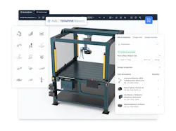 Figure 2: The optimized digital twin environment developed by Vention and Teradyne Robotics allows users to design, program and simulate modular Universal Robots cells within a unified digital environment. Figure 2: The optimized digital twin environment developed by Vention and Teradyne Robotics allows users to design, program and simulate modular Universal Robots cells within a unified digital environment.