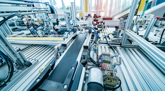 High performance automatic manufacturing assembly and inspection process at production line