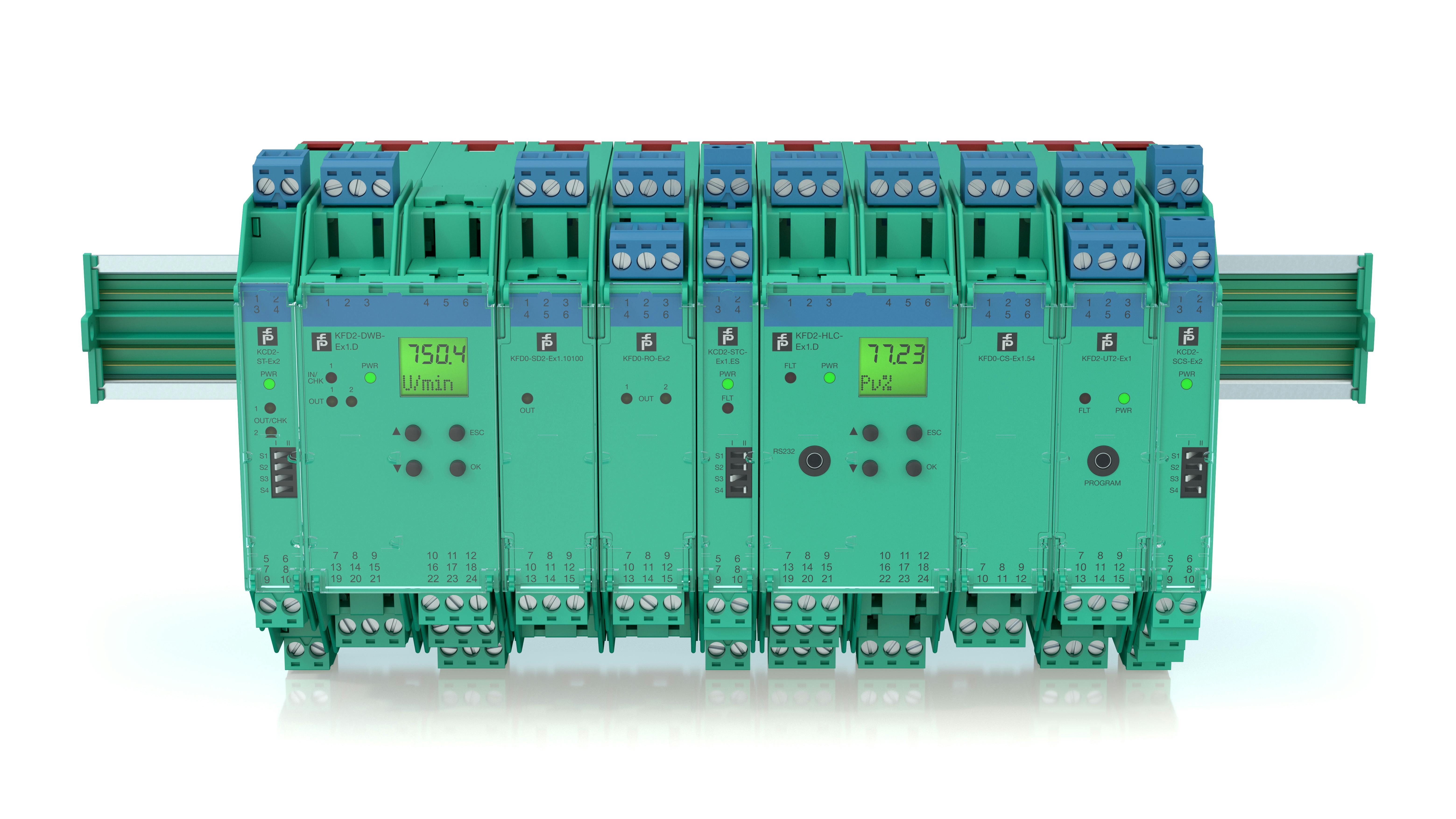 Pepperl+Fuchs intrinsic safety barriers
