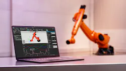 Figure 2: The iiQWorks.Sim simulation software allows students and instructors to create digital twins, test applications and validate processes before deploying them in the physical environment.