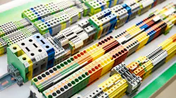 Different type din rail terminal block for electrical connector in store