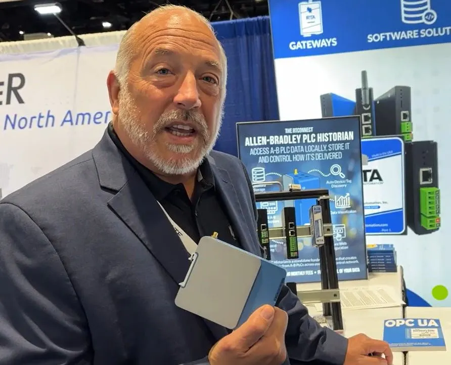 Figure 1: Roy Kok, VP of sales and marketing, Real Time Automation (RTA)